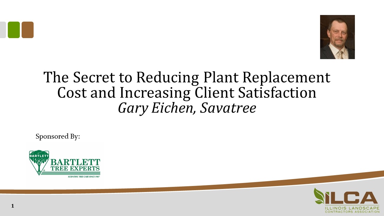 The Secret to Reducing Plant Replacement Cost & Increasing Client Satisfaction