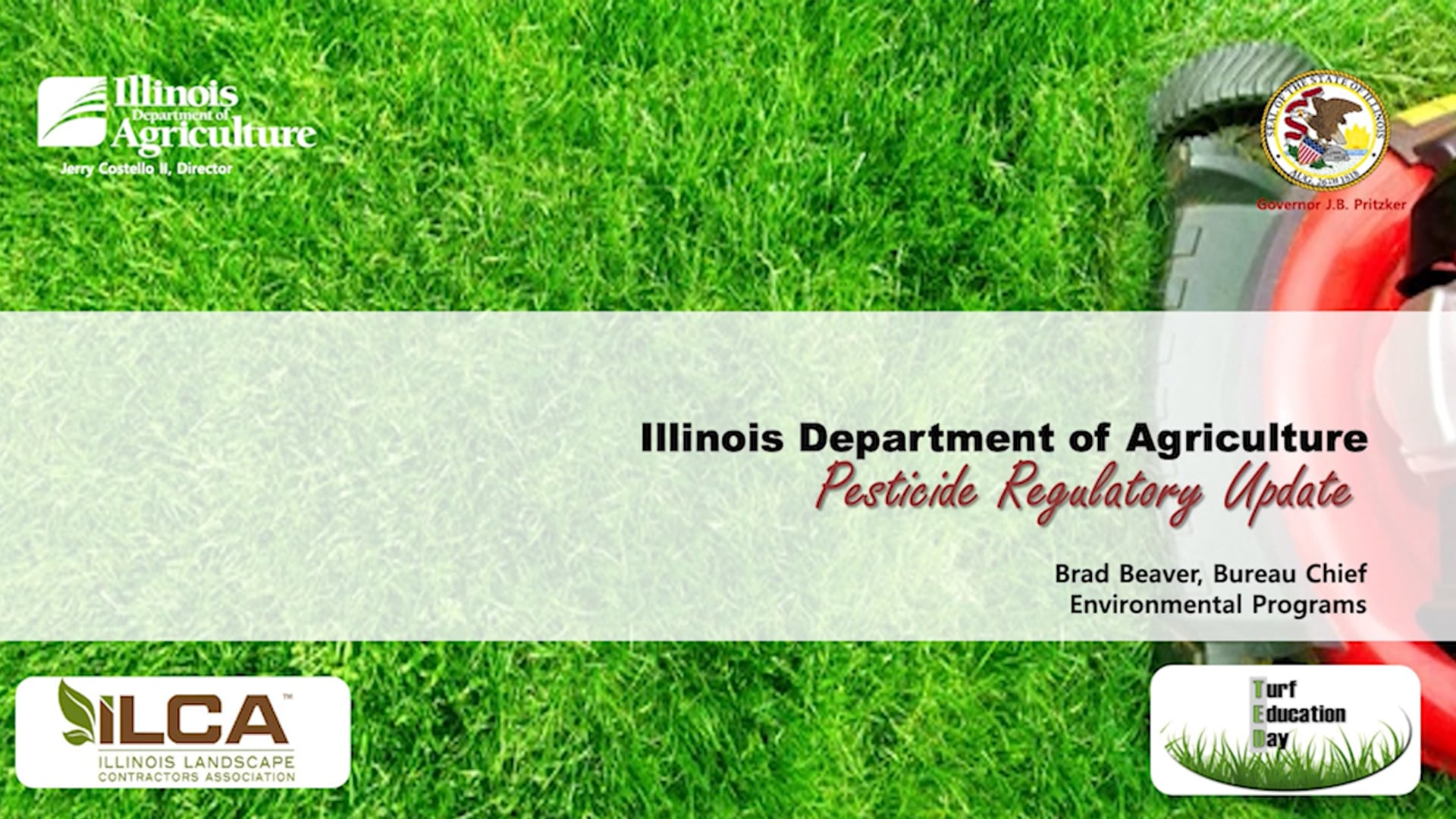 Illinois Department of Agriculture Regulatory Update (2024)