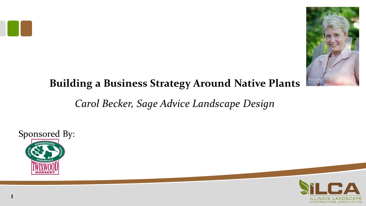 Building a Business Strategy Around Native Plants