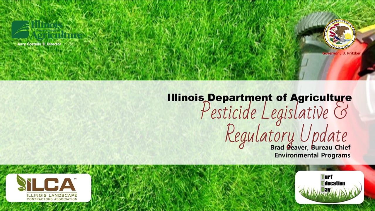Illinois Department of Agriculture Legislative & Regulatory Update (2025)