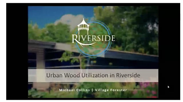 IAA - Urban Wood Utilization in River...