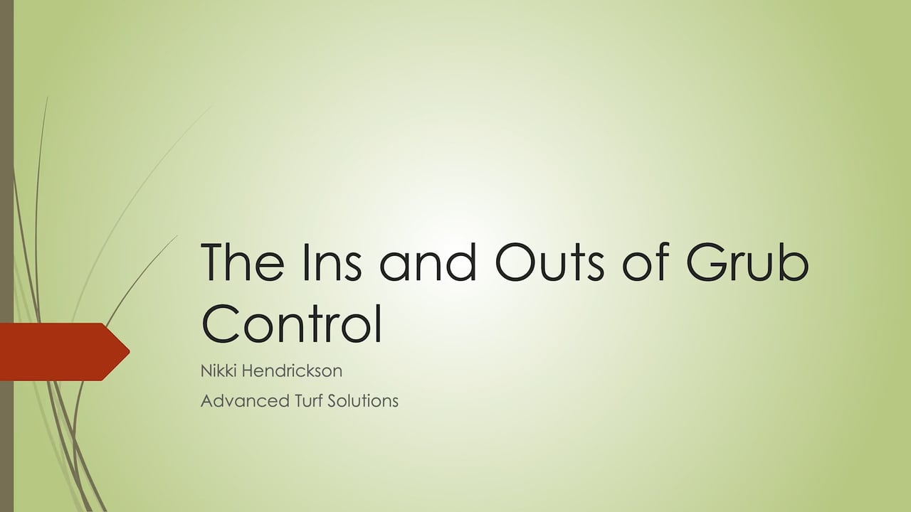 The Ins and Outs of Grub Control (2025)