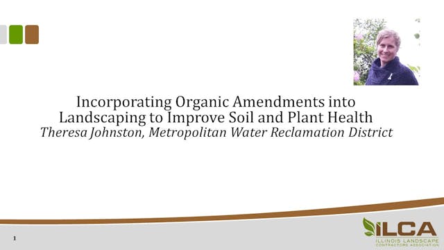 Incorporating Organic Amendments into...