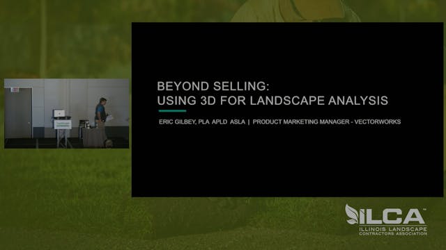 Beyond Selling - Using 3D for Landscape Analysis
