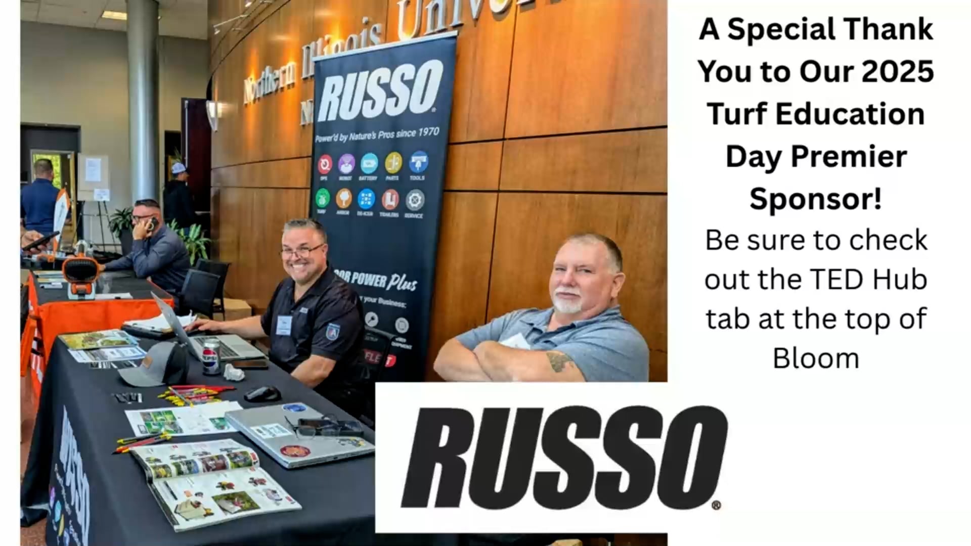 Bumper - Thank you TED Sponsor, Russo!