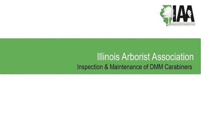 IAA - Inspection and Maintenance of D...