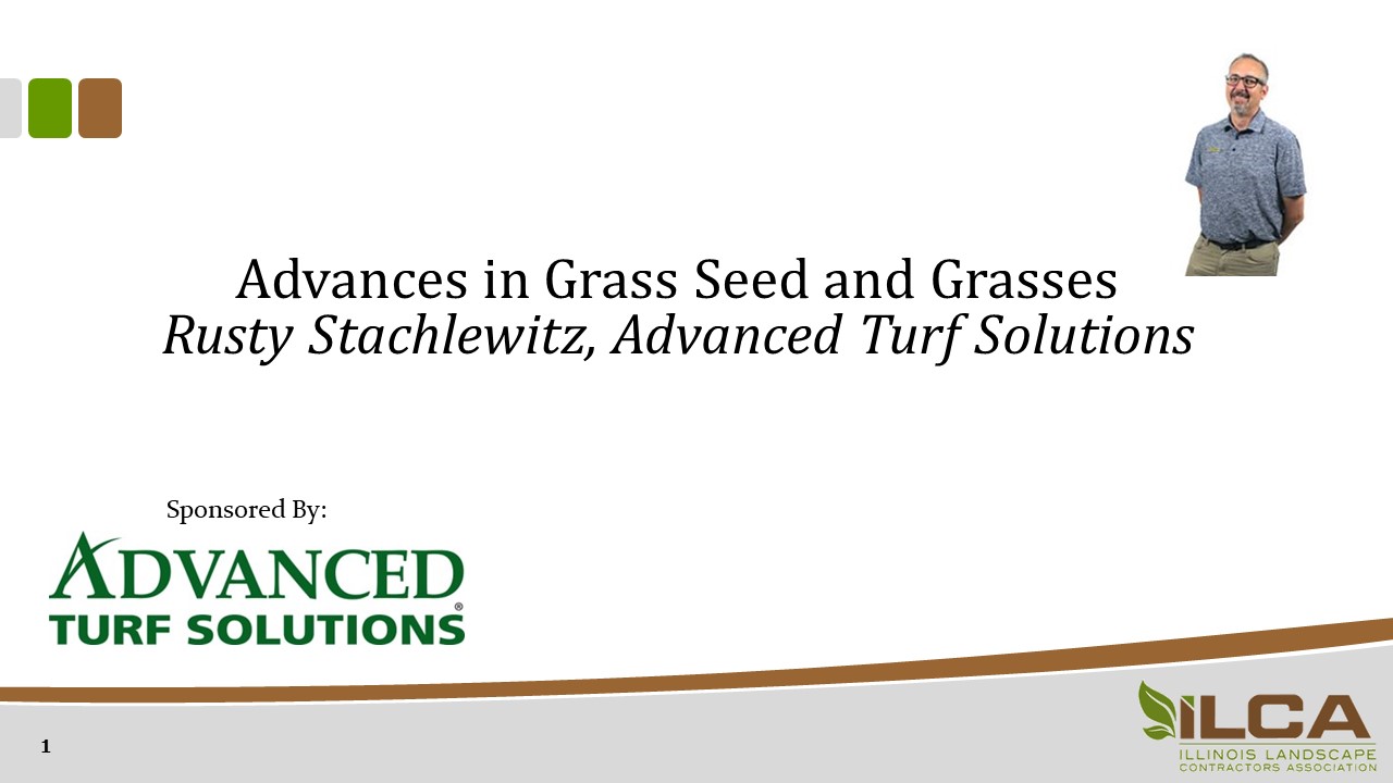 Advances in Grass Seed and Grasses