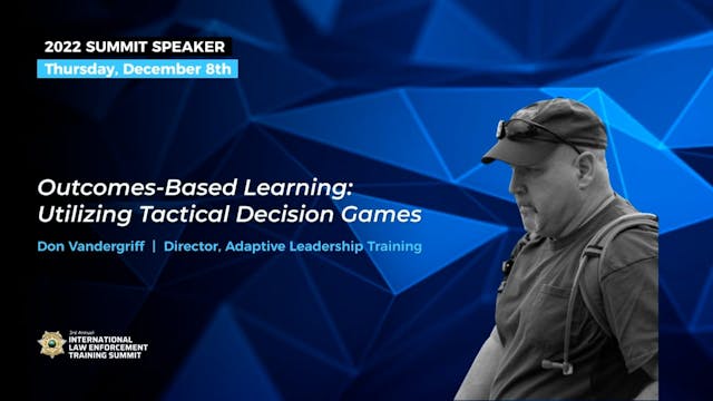 Don Vandergriff - 2022 ILET Session