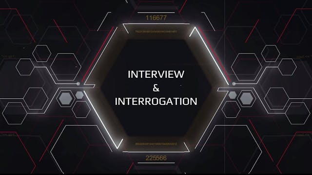 Interview & Interrogation - ILET Sess...