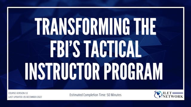 J. Robert Chadwick - 2022 ILET Session