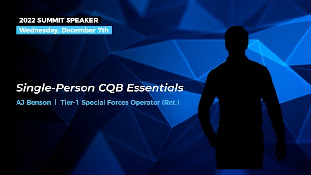 AJ Benson - 2022 Session