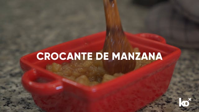 Crocante de Manzana