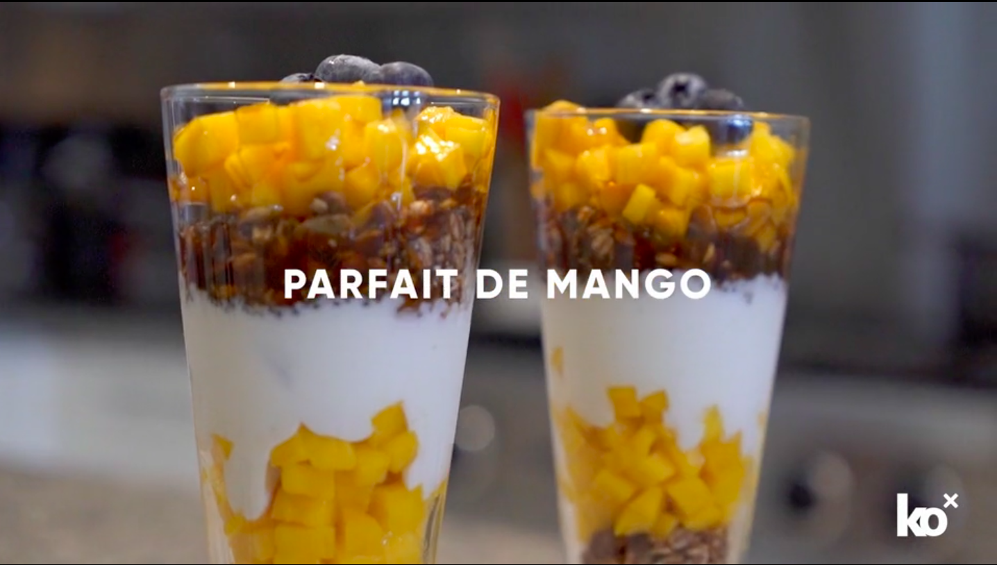 Parfait de Mango
