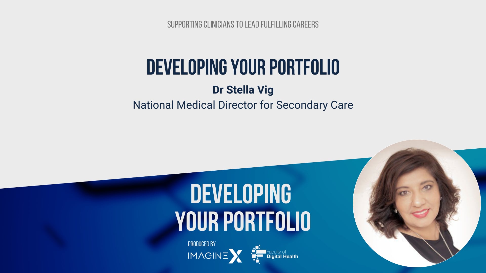 Developing your Portfolio