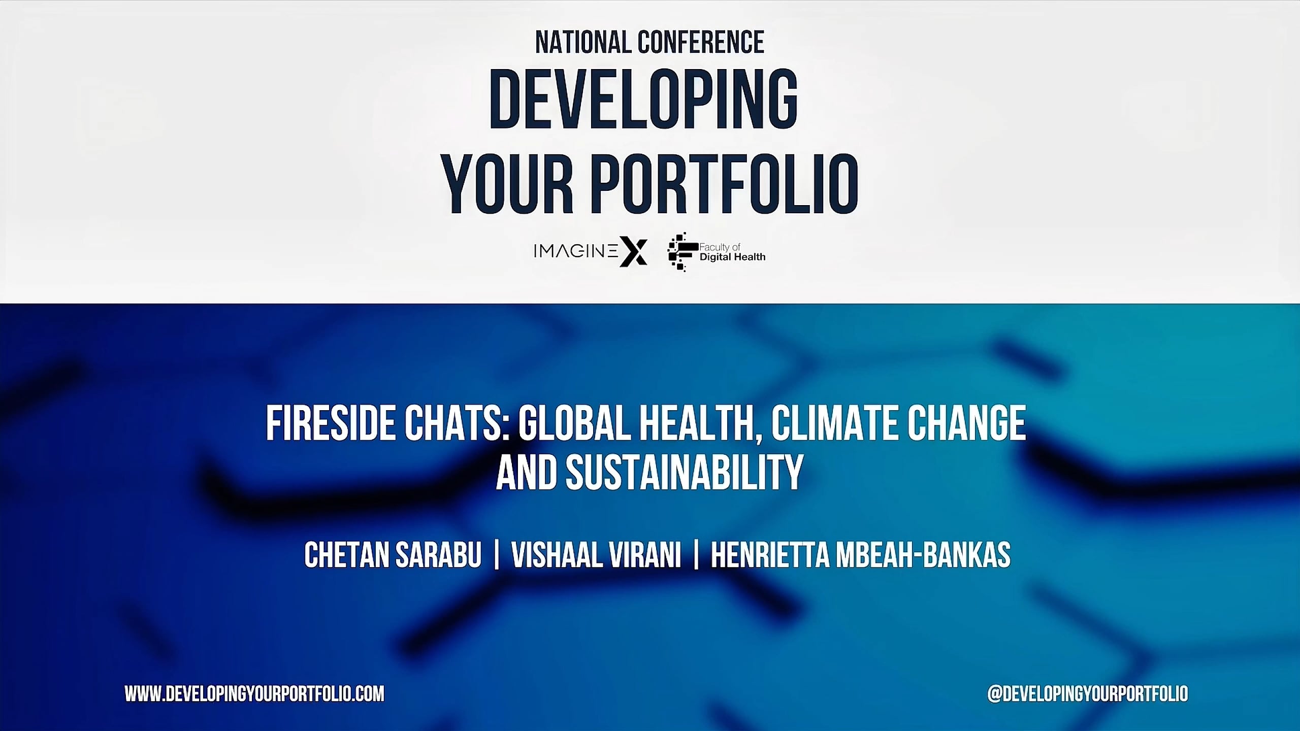 Fireside Chats: Global Health, Climate Change and Sustainability