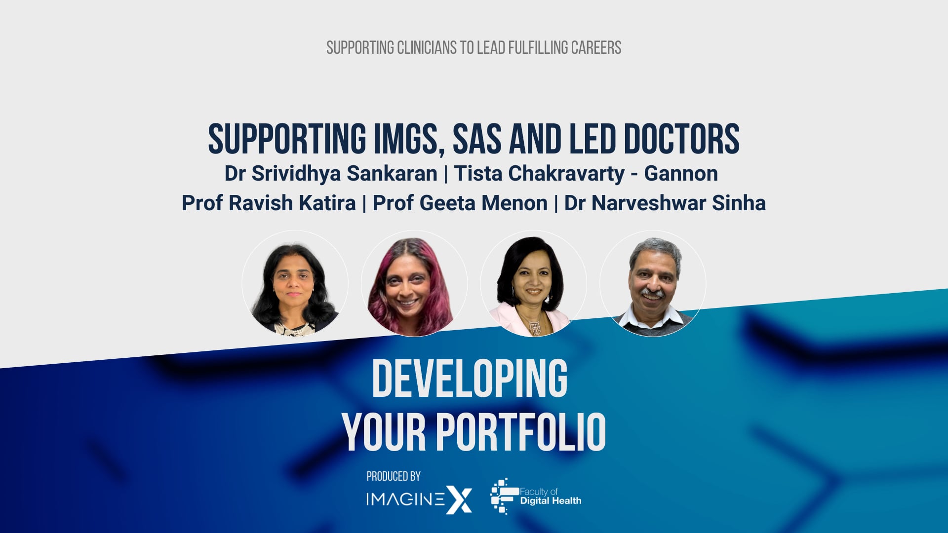 Supporting IMGs, SAS and LED Doctors