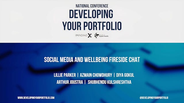 Social Media & Wellbeing Fireside Chat