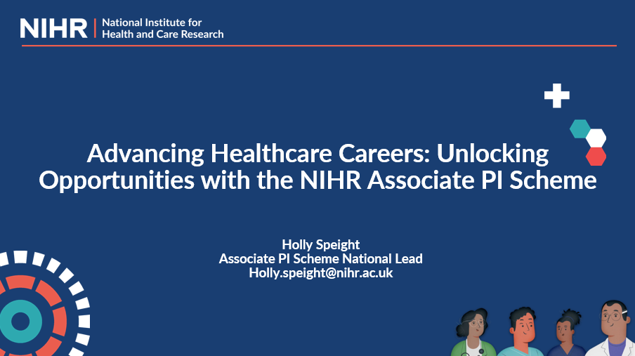 NIHR Associate PI Scheme