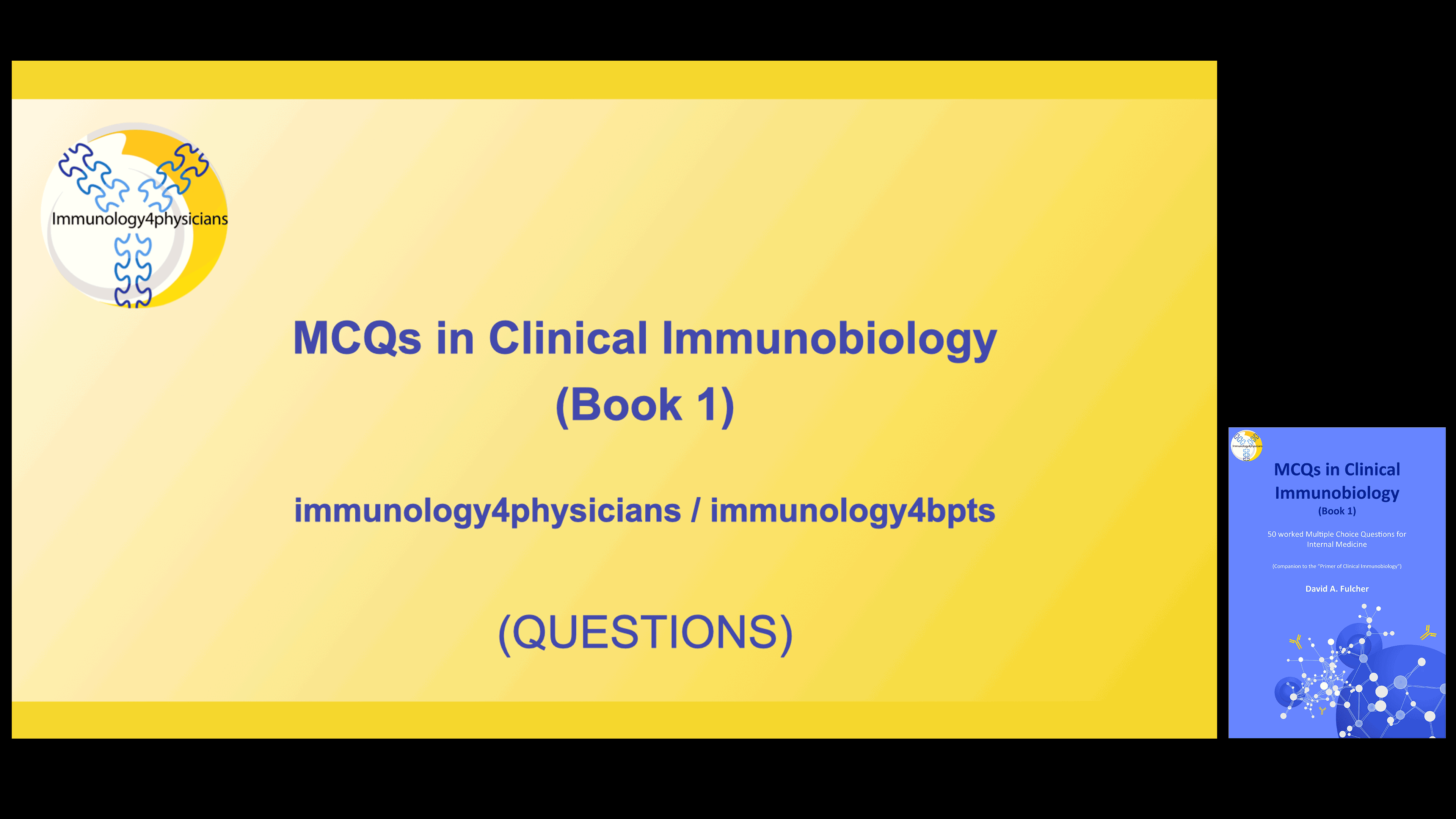 MCQs in Clinical Immunobiology (Book 1, 2025)