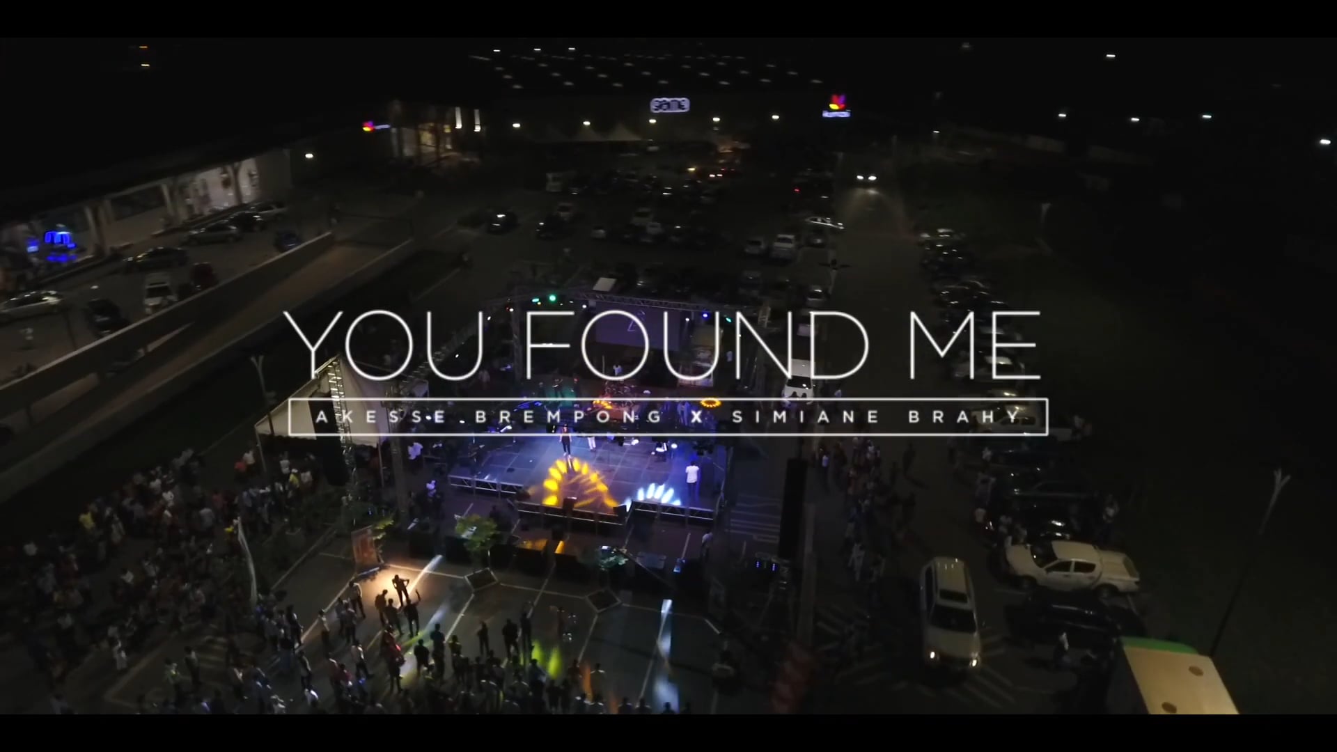 YOU FOUND ME (LIVE) - AKESSE BREMPONG Feat SIMIANE MUSIC (THE TWI WHITE GIRL)