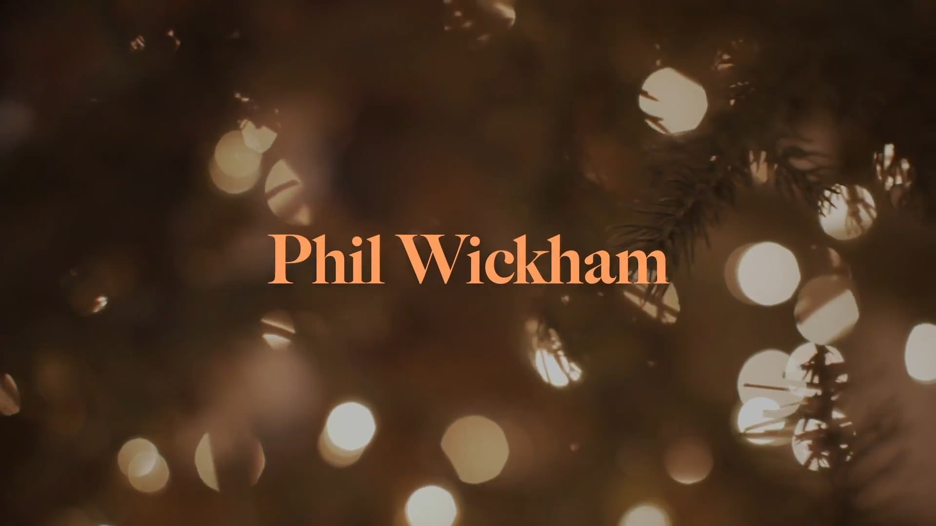 JOY TO THE WORLD (JOYFUL, JOYFUL) - PHIL WICKHAM