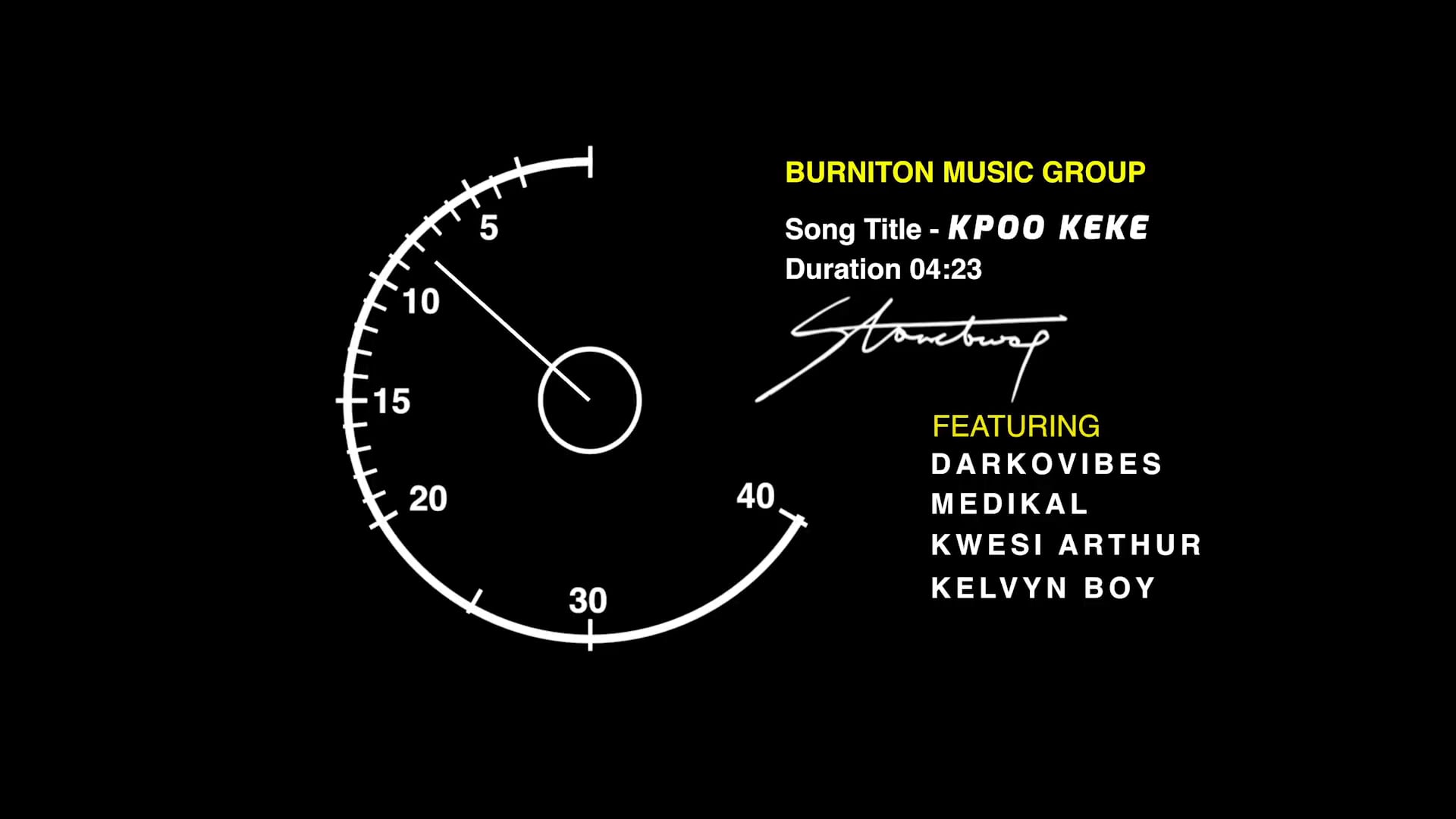 KPO K3K3 - STONEBWOY Feat MEDIKAL, DARKOVIBES, KELVYN BOY, KWESI ARTHUR