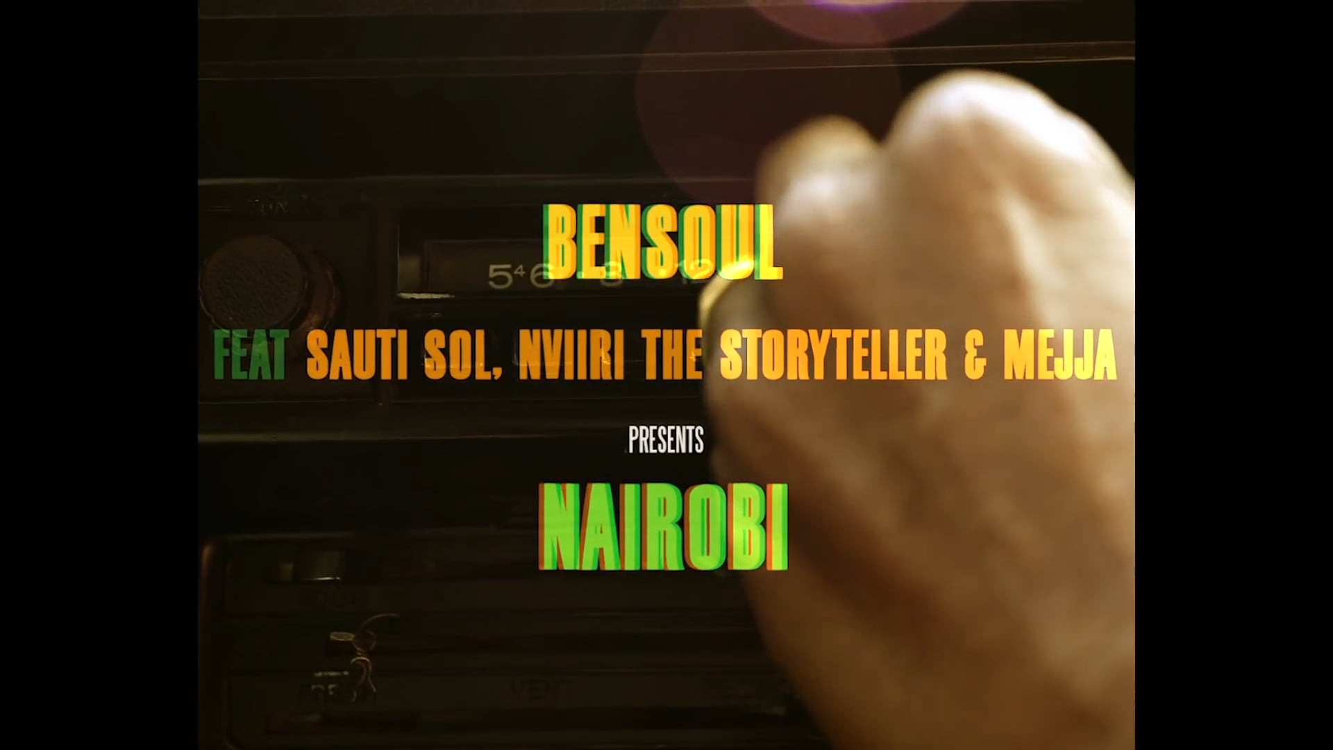 NAIROBI - BENSOUL Feat. SAUTI SOL, NVIRI THE STORYTELLER, MEJJA