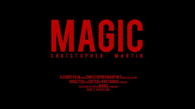 MAGIC - CHRISTOPHER MARTIN