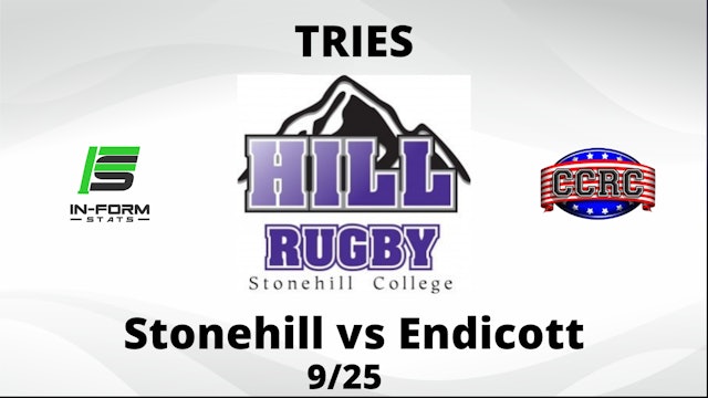 Stonehill vs Endicott (TRIES) - 9/25/2021