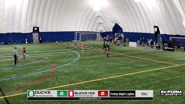 10U Buckeyes vs. Ducks Week 2