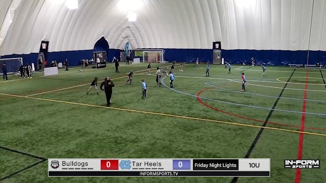 10U - Tar Heels vs Bulldogs Week 3