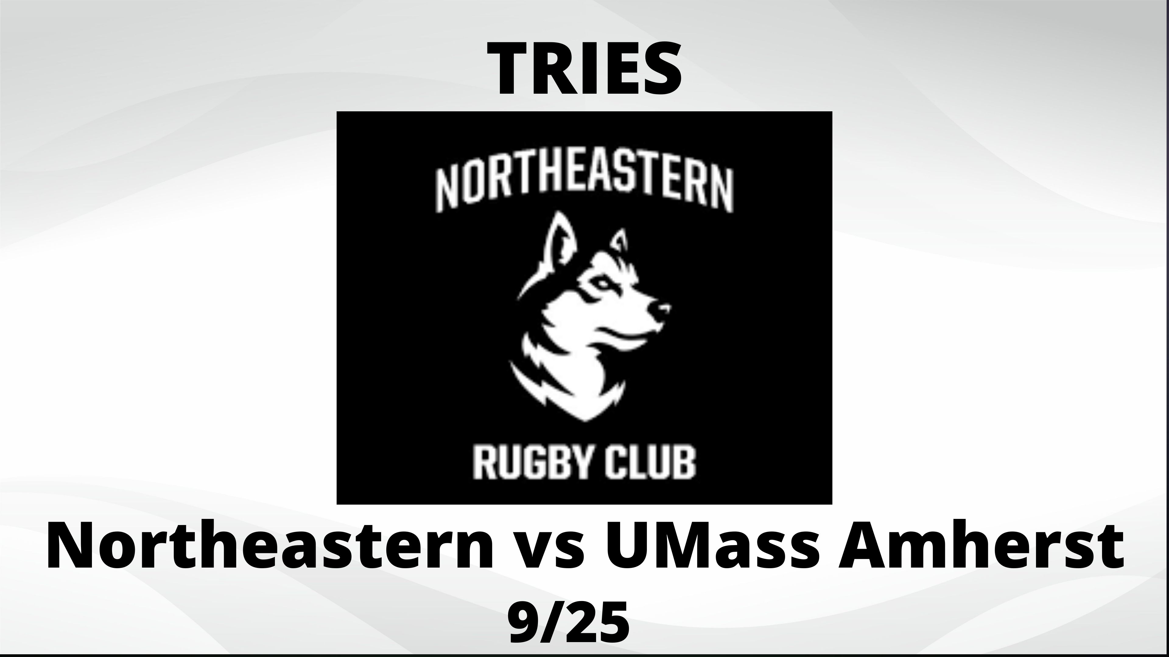 Northeastern vs Umass Amherst (TRIES)