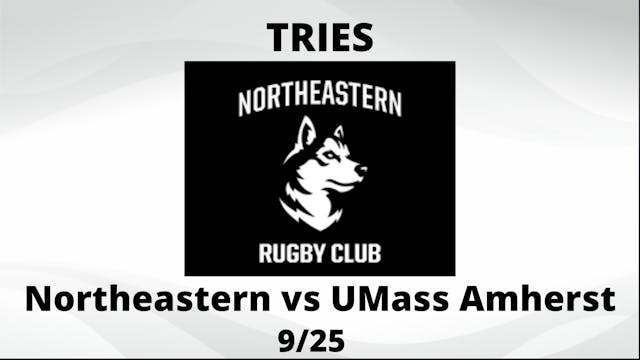 Northeastern vs Umass Amherst (TRIES)
