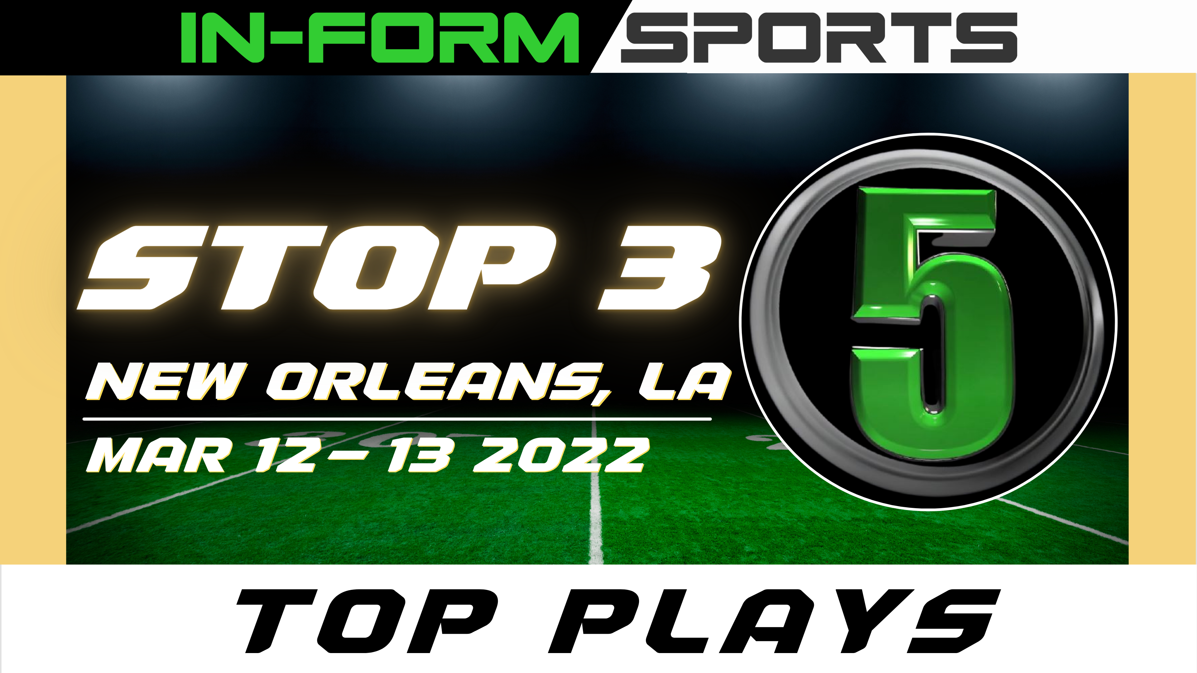Stop 3 New Orleans, LA - Top 5 Plays