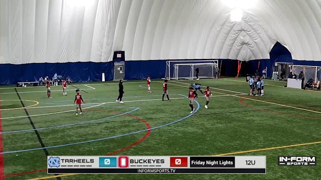 12U - Tarheels vs Buckeyes Week 2