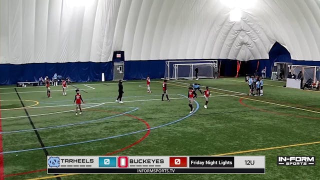 12U - Tarheels vs Buckeyes Week 2