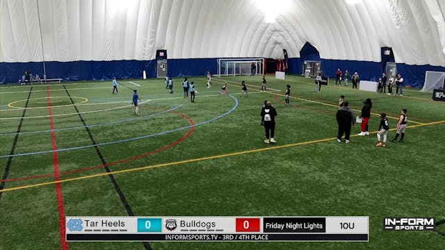 10U - Tar Heels vs Bulldogs (3rd/4th)