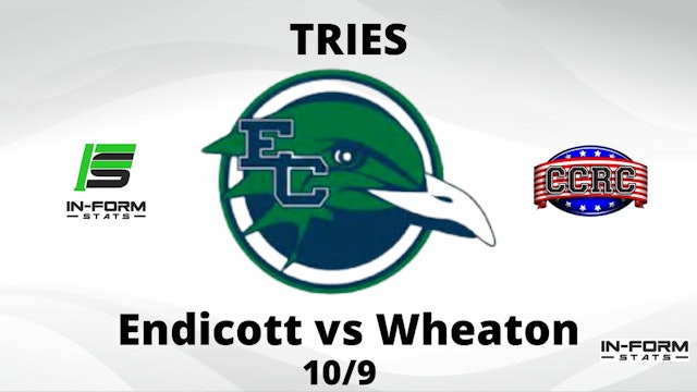 Endicott vs Wheaton (TRIES) - 10/9/2021 