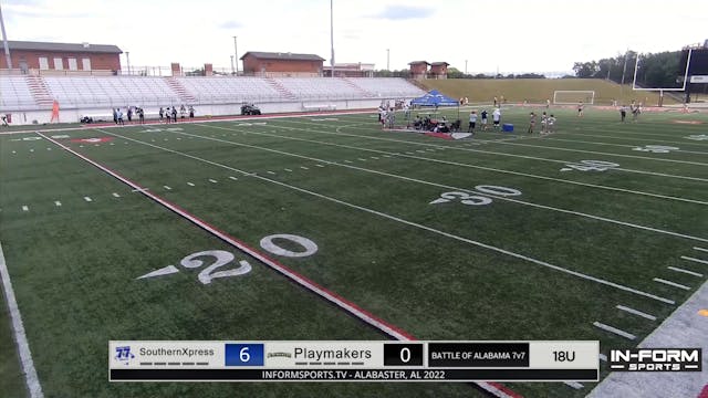 18U Southern Xpress vs EFD Playmakers