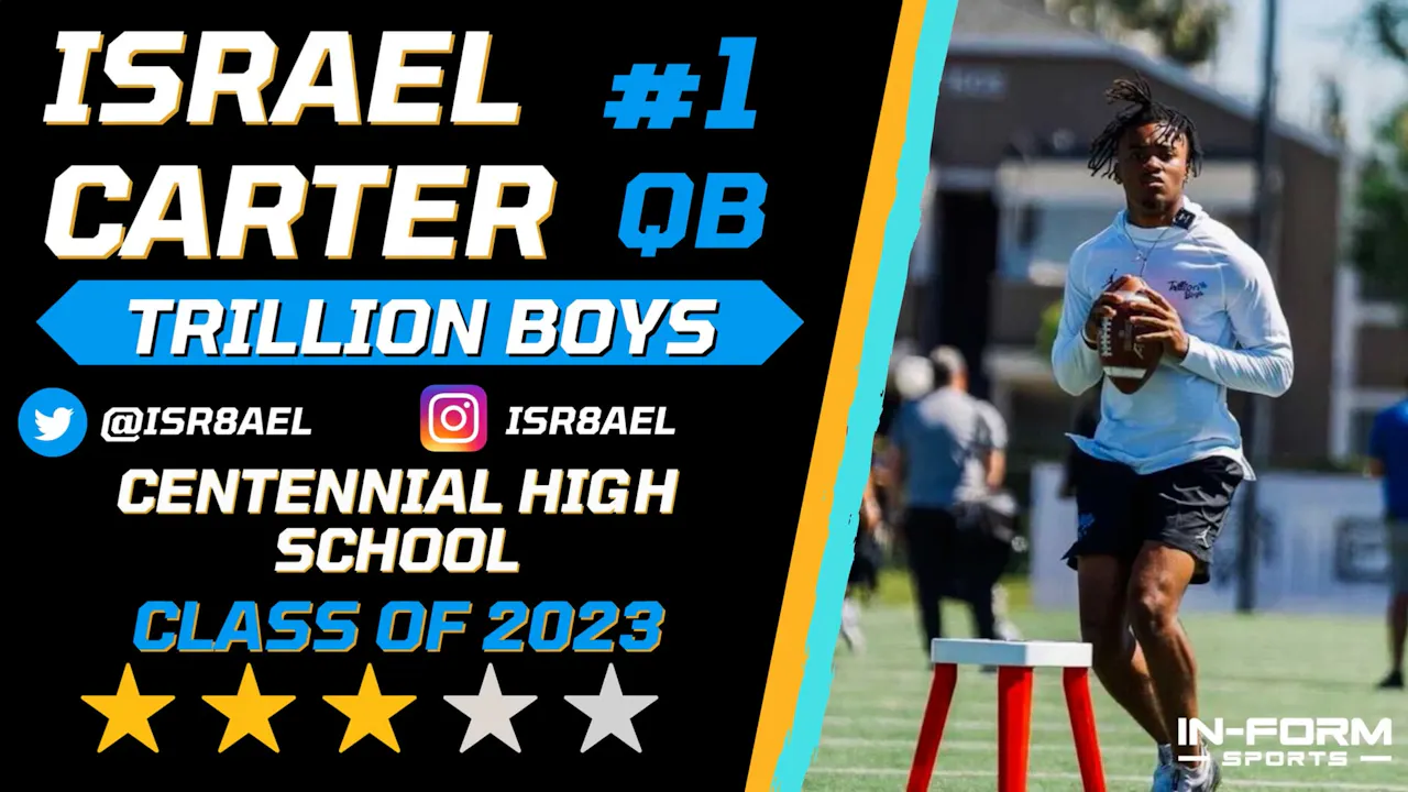 Israel Carter - QB Highlights - Israel Carter - In-Form Sports