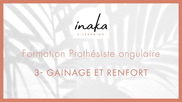 E.learning VSP : gainage et renfort