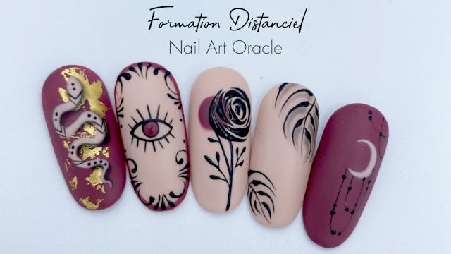 Nail Art Oracle - Lune