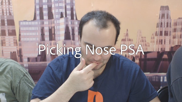 Picking Nose PSA
