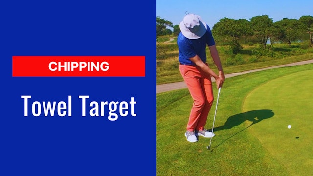 7. Chipping Towel Target