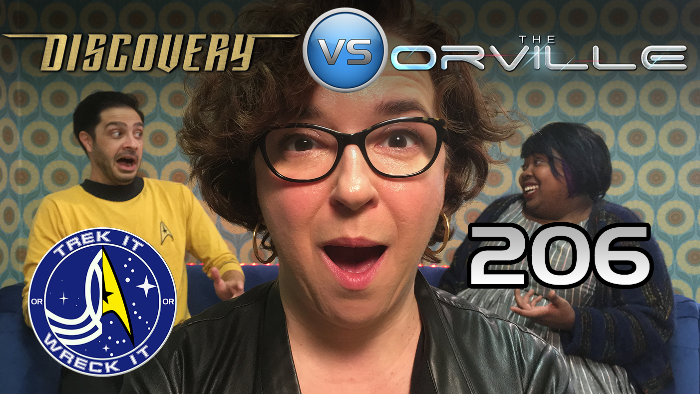 Trek it Or Wreck it 206: DSC "The Sound of Thunder" vs. Orville "Identity Pt. 1"
