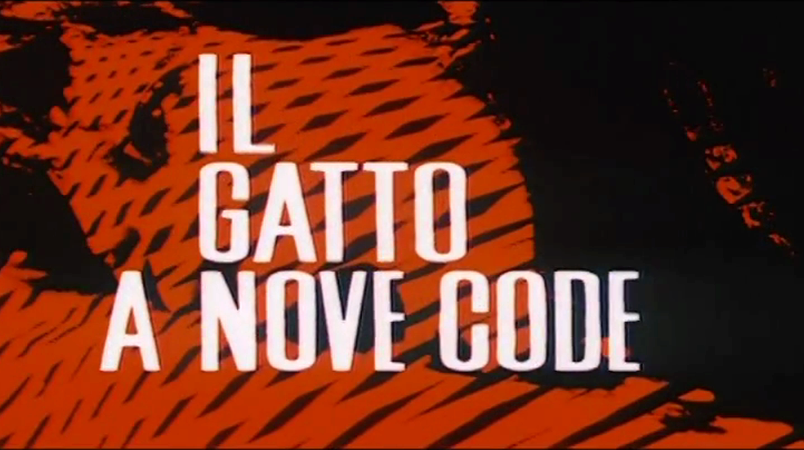 Cat o Nine Tails Vintage Italian Trailer