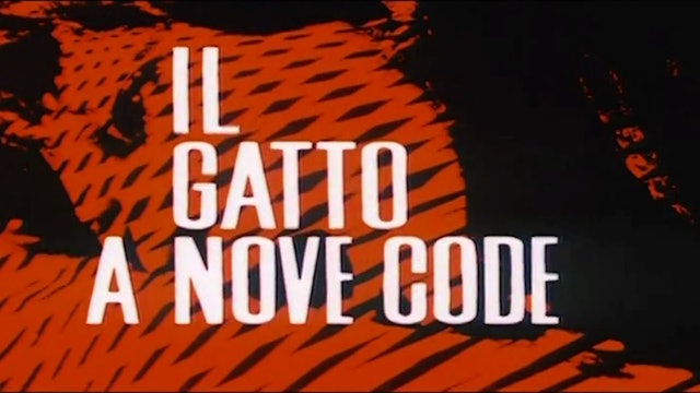 Cat o Nine Tails Vintage Italian Trailer