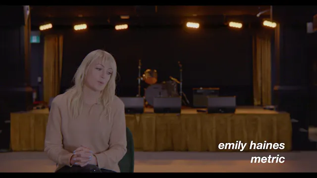 Extended Artist Interview: Metric's E...