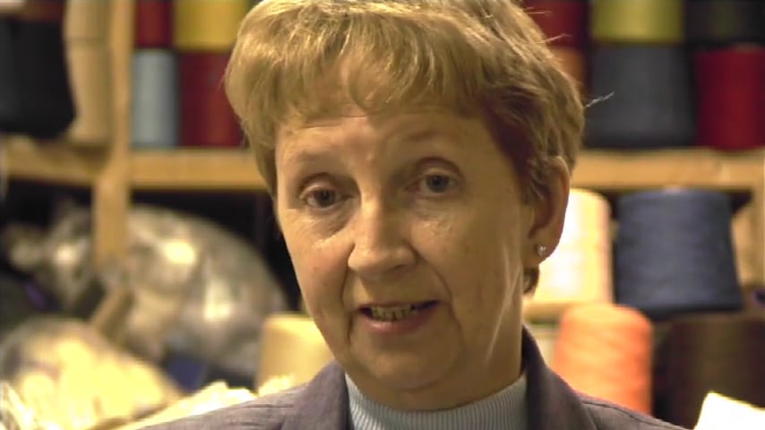 Rose on Irish Sweaters