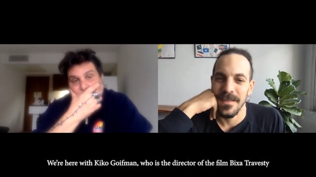 Adam Golub in conversation with Kiko Goifman.